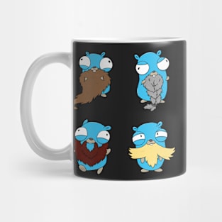 Bearded Gophers Group Mug